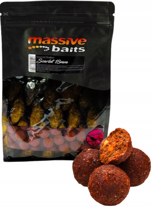 Kulki Massive Baits Scartett Robin Red 18mm 1kg