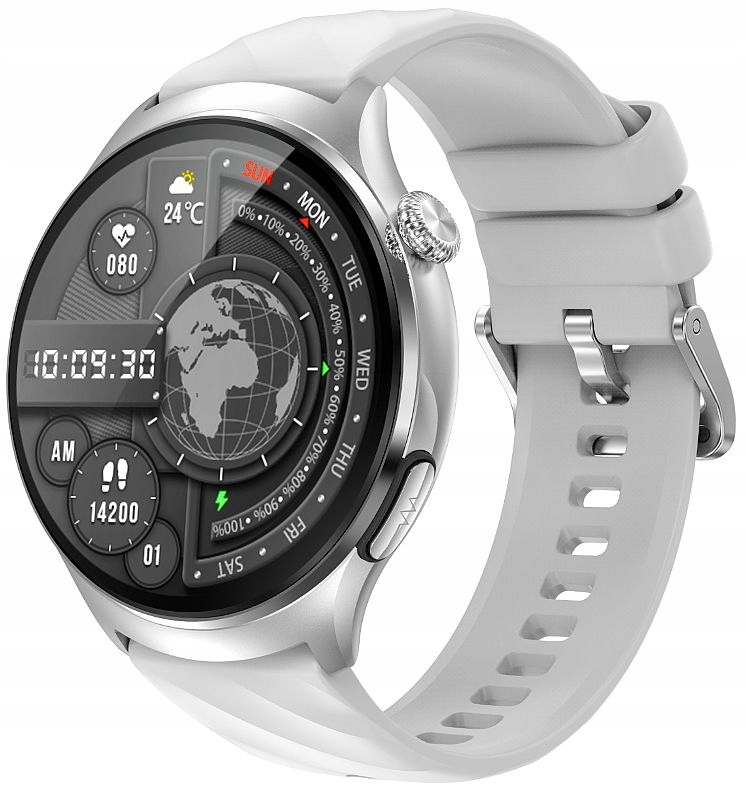 Smart Hodinky Rubicon S Glukomerom, Ekg, S.o.s.! Hovory, Hry, Baterka