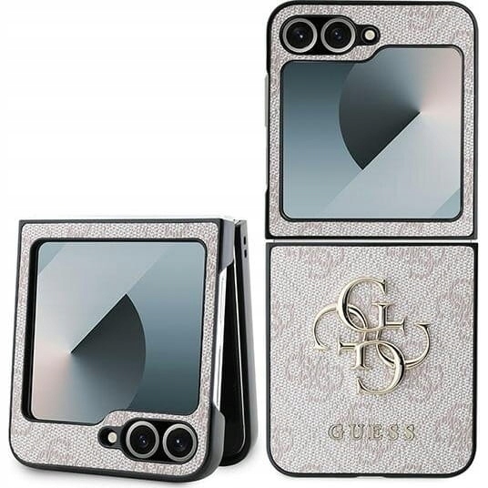 Pouzdro pro Galaxy Z Flip7 Fe Flip6, Guess, stylové pouzdro, silný ochranný obal