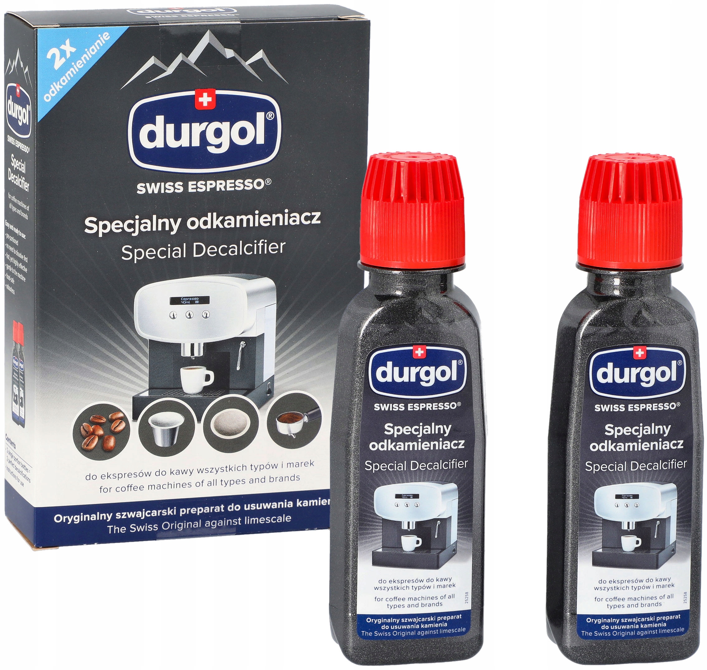 ODKAMIENIACZ Durgol do Tchibo Cafissimo 125ml x2