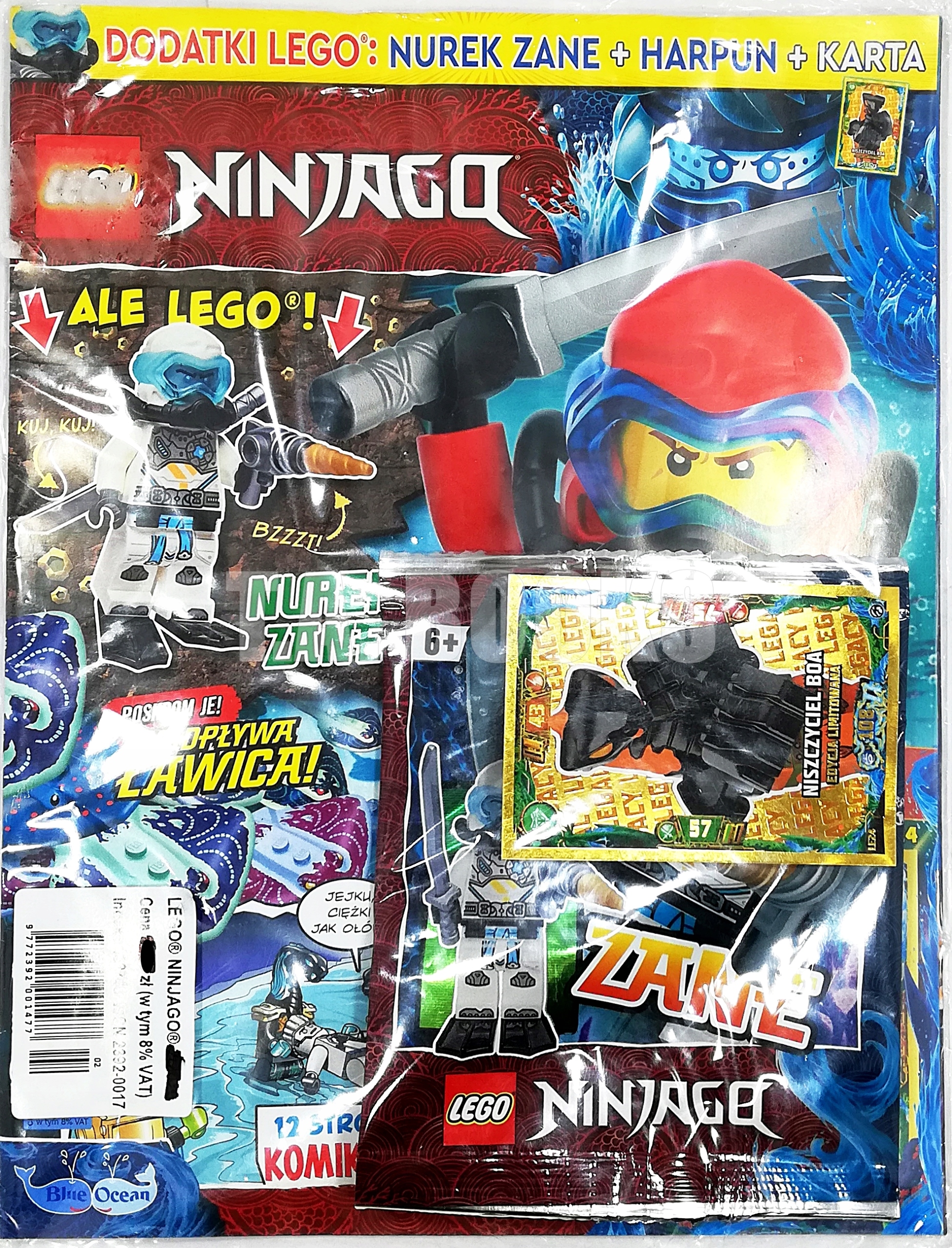 LEGO NINJAGO 5/2022 MAGAZYN + NUREK ZANE