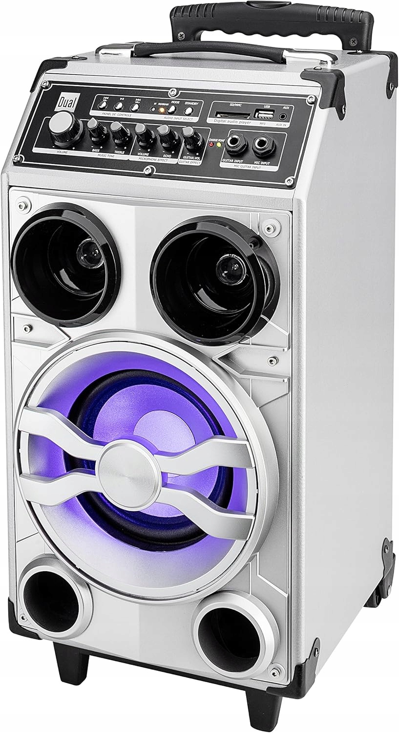 Reproduktor Prenosný ozvučovací systém Dual Dsbx 100 Fm Usb Sd Bluetooth Fm