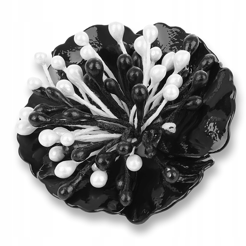 Černá brož k saku Na svatba Pako Lorente One Size