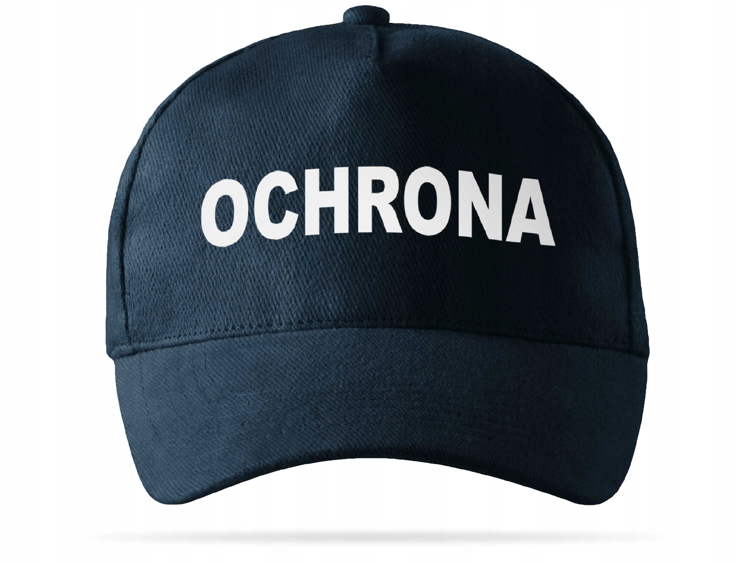 

Granatowa Czapka Z Daszkiem wz. Ochrona Odblaskowa
