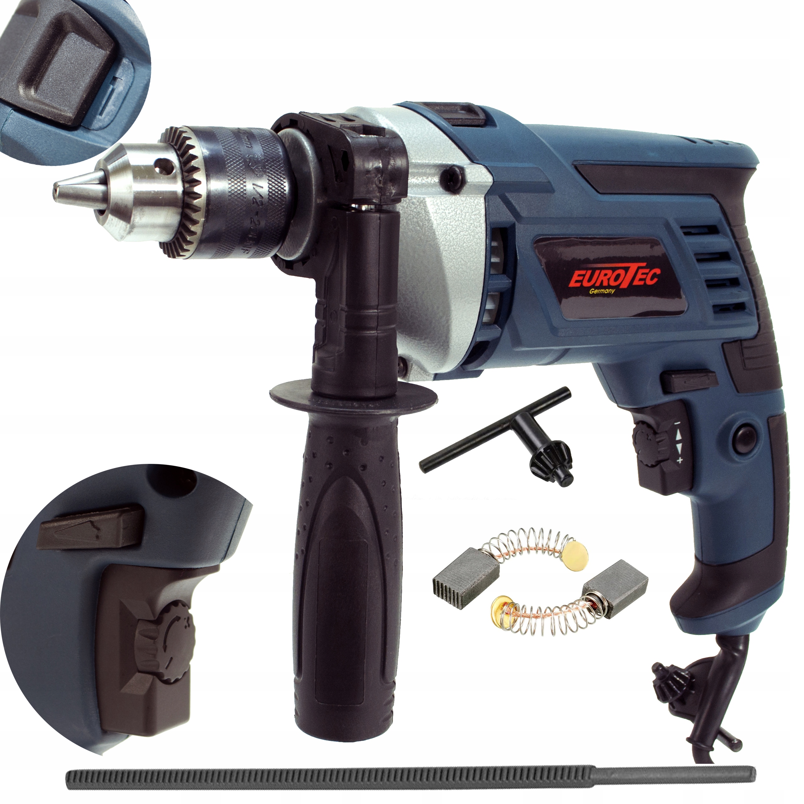Wiertarka Udarowa Elektryczna Wiertarka Z Udarem Eurotec
