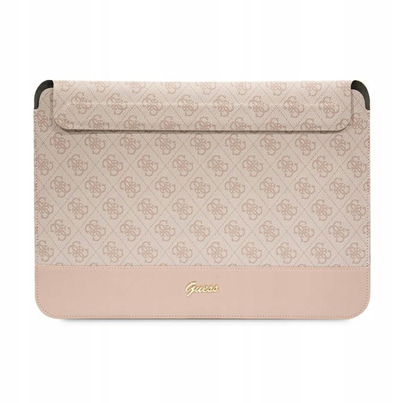 Guess 4G Stripe Metal Logo Computer Sleeve Puzdro na notebook 14" (ružové)