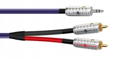 Wireworld Pulse Minijack 3,5 mm – 2 Rca (pun) 2 m signálový kabel