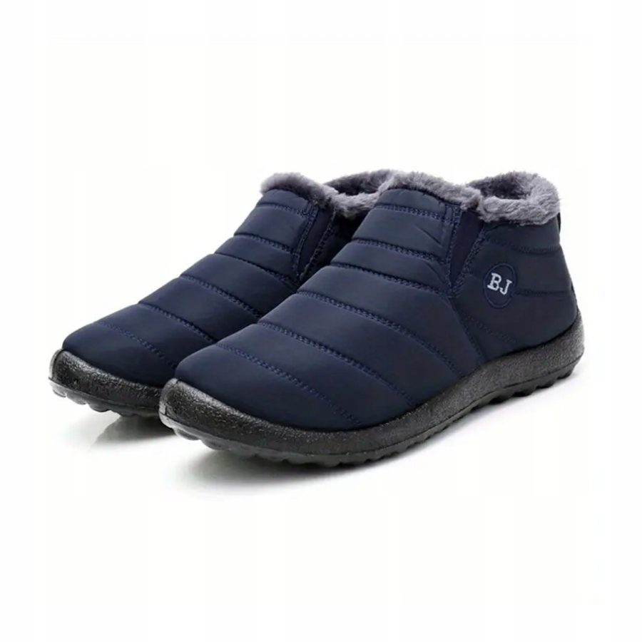 Zateplené topánky so zimnou kožušinou na sneh unisex