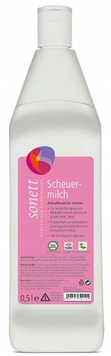

Eko Mleczko Czyszczące Do Szorowania 500ml Sonett