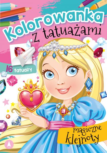 

Kolorowanka Z Tatuażami Magiczne Klejnoty Tatuaże