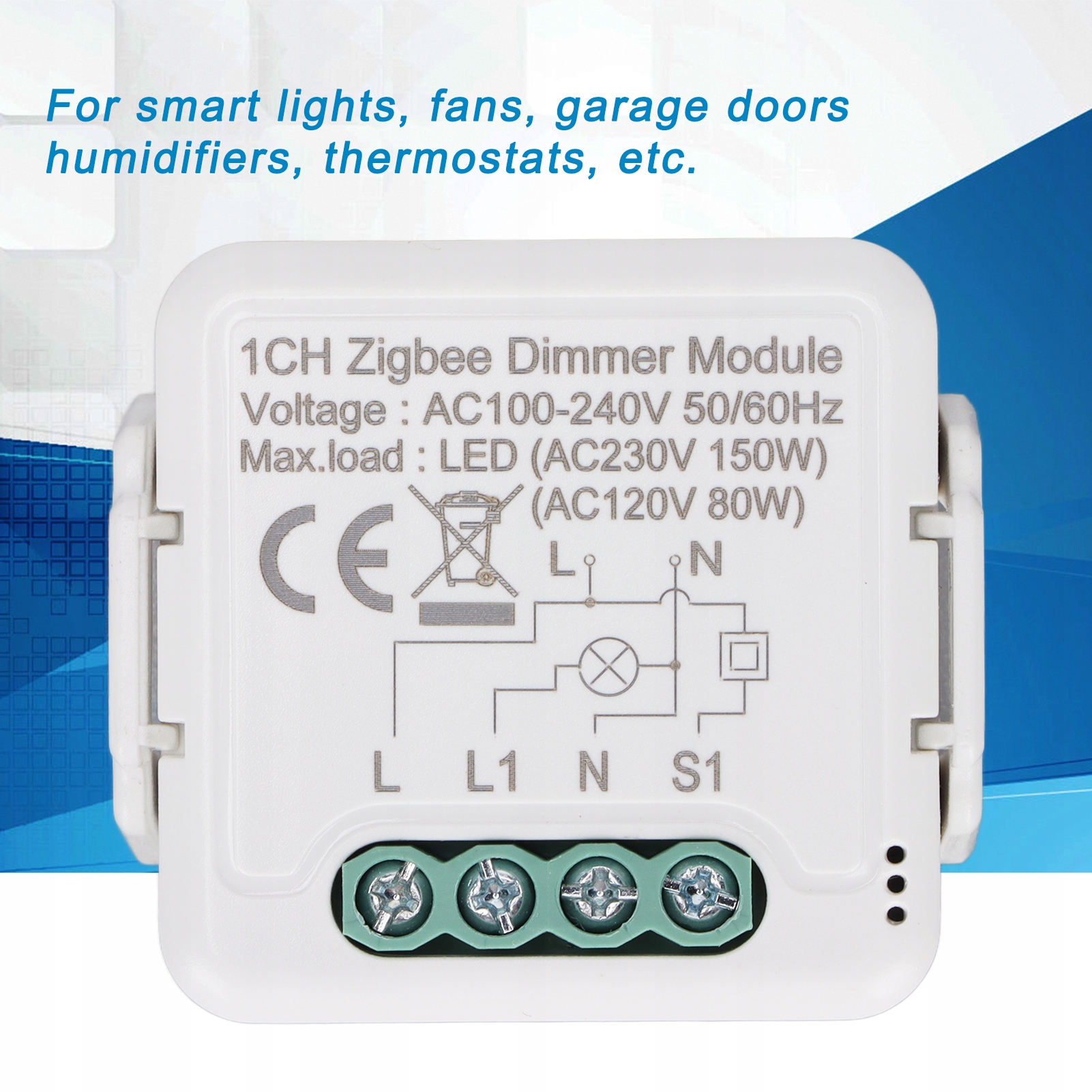 Moduł inteligentnego ściemniacza WiFi Przełącznik EAN (GTIN) 6901102077089