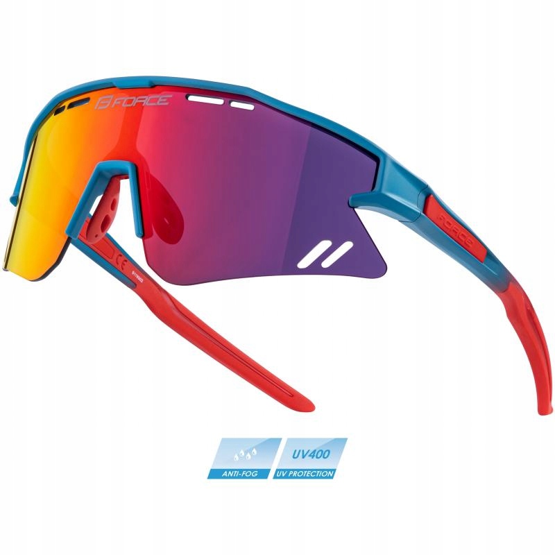 Force Brýle Specter červené zrcadlové sklo modrá-červená
