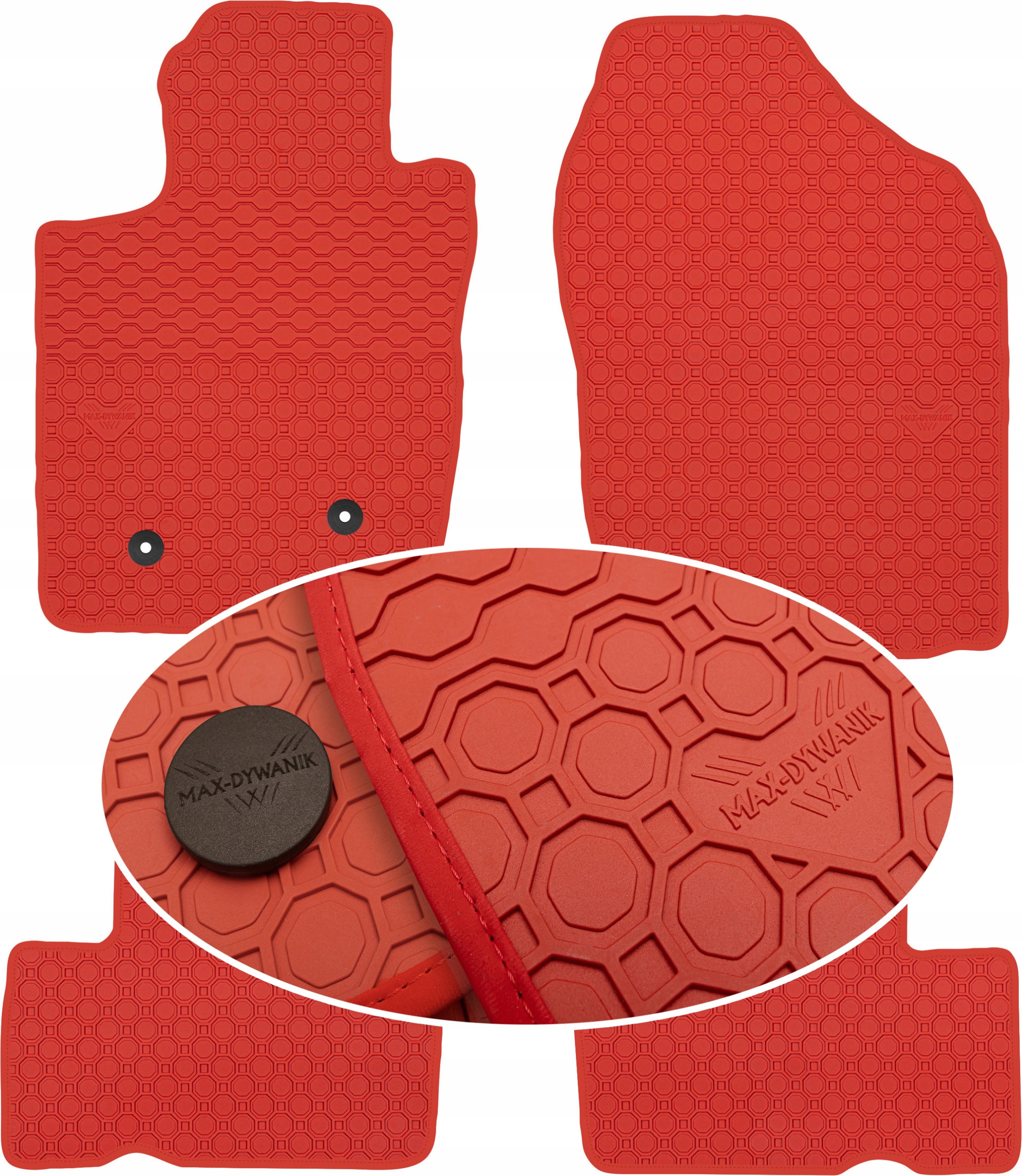 Toyota Rav4 III 5D 2006-2012 Koberce Červené