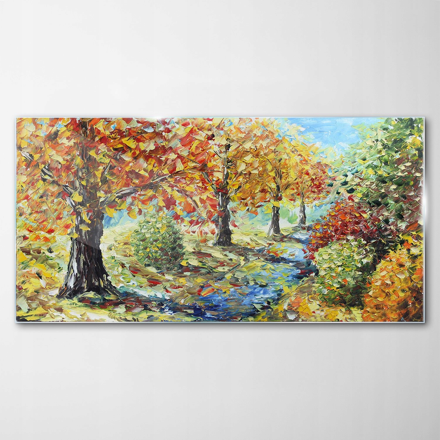 

Obraz na Szkle Dekor Jesień Drzewa Liście 140x70