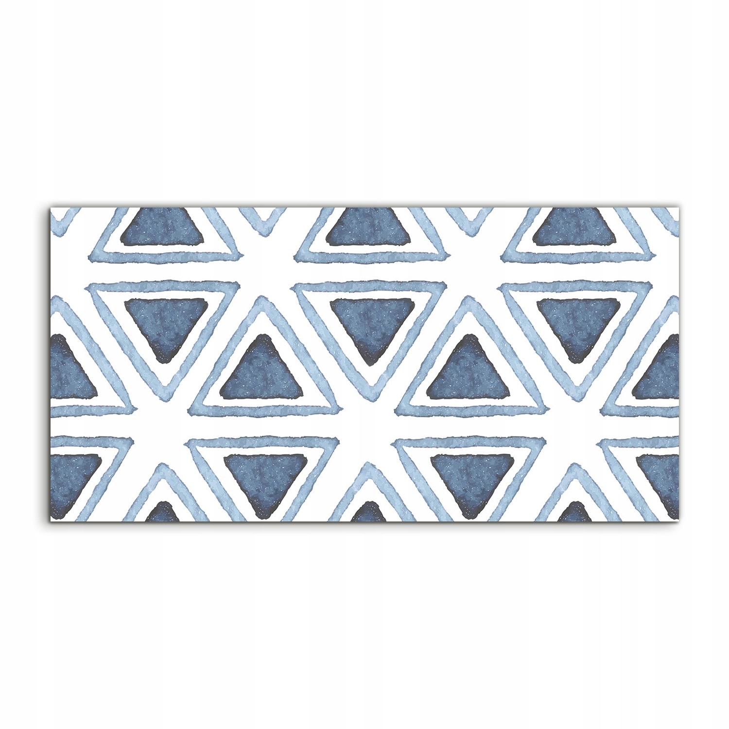 

Obraz 140x70 ścienny Akwarele Trójkąty na prezent