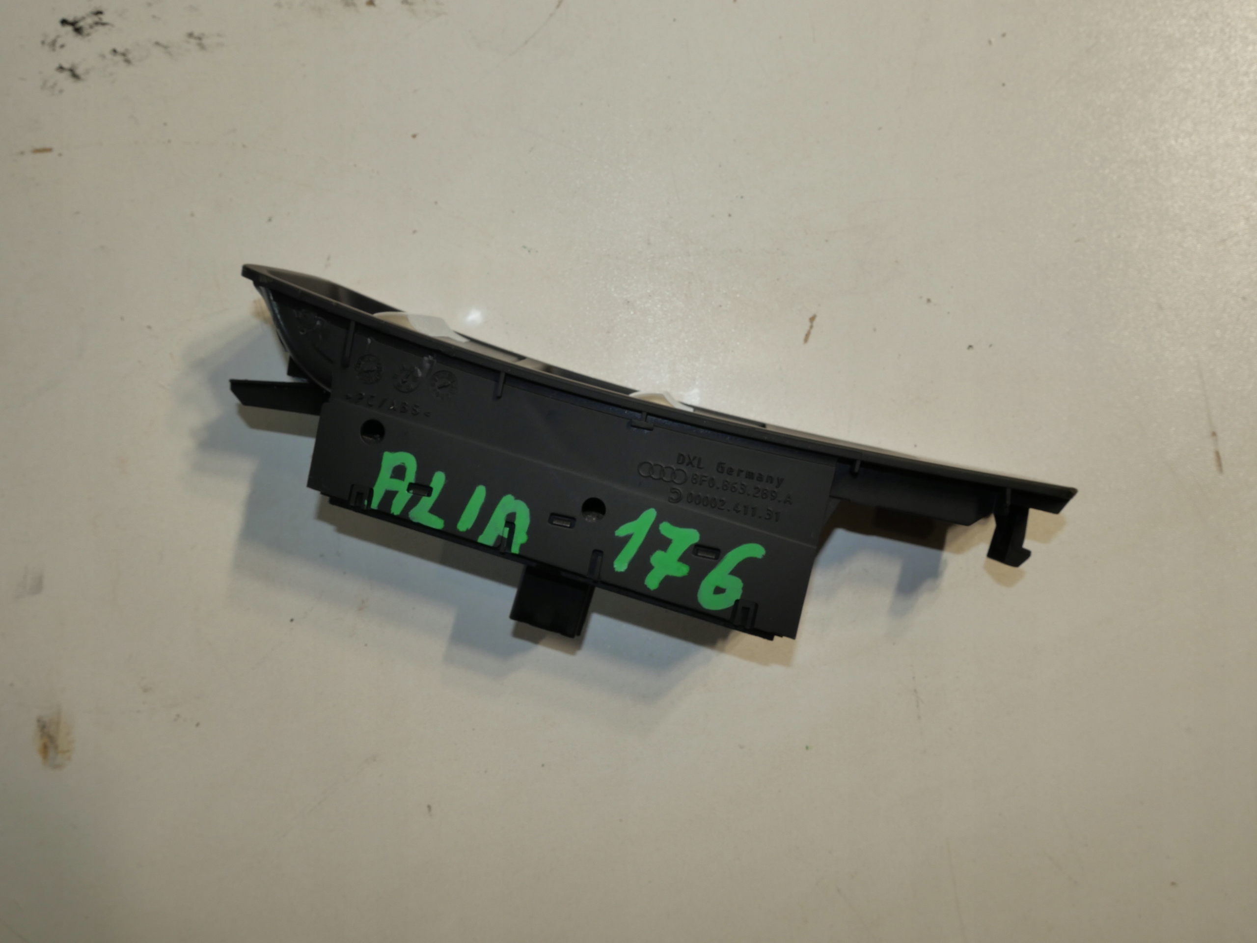 PANEL controls OTWIERANIE roofs AUDI A5 8T CABRIO 8F0863289A
