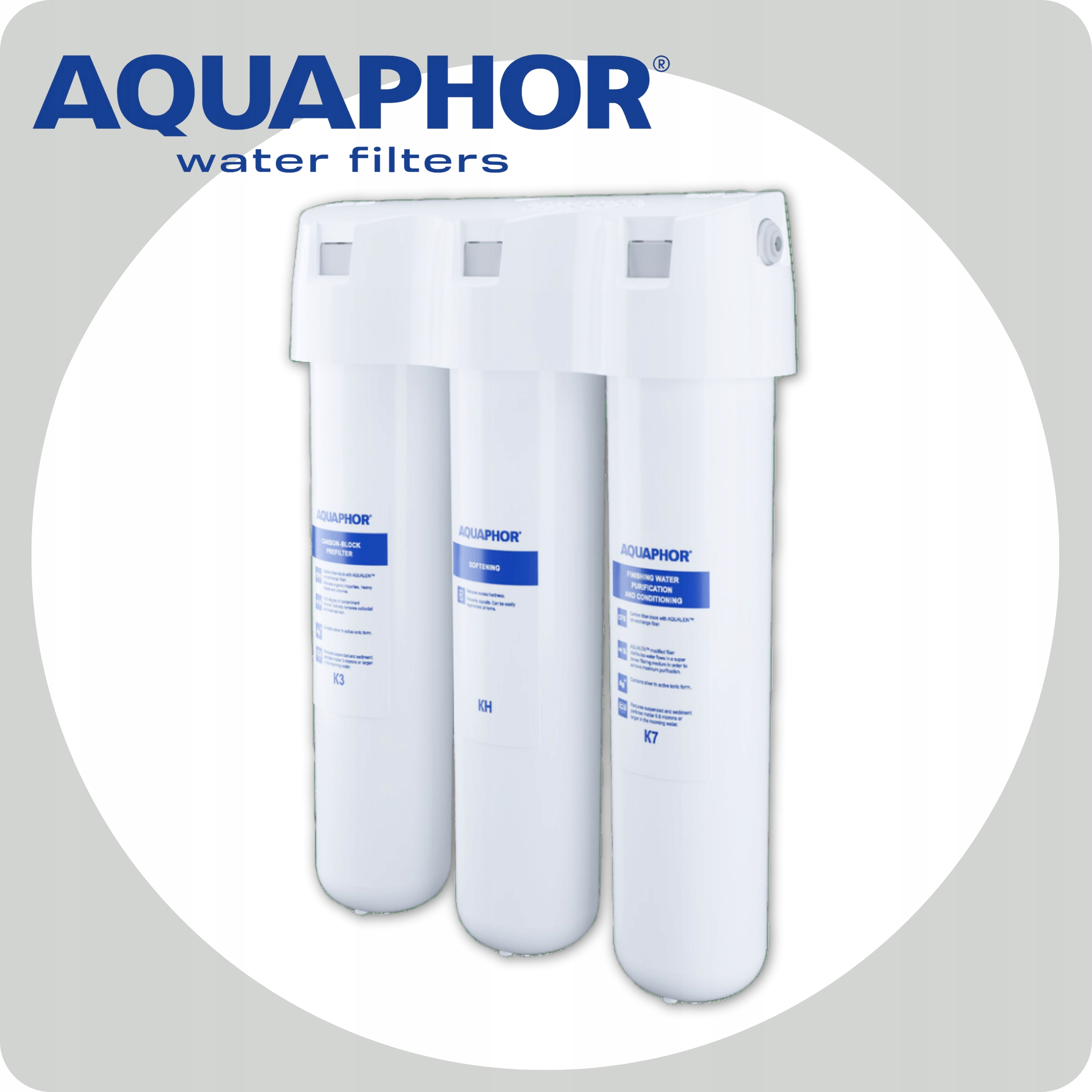 FILTR DO WODY PITNEJ AQUAPHOR KRYSZTAŁ H POD ZLEW Z KRANEM Model Crystal H