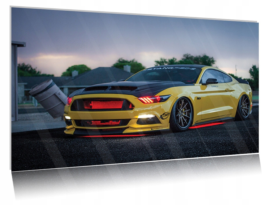 

Obraz szklany na szkle Ford Mustang 02 30x20
