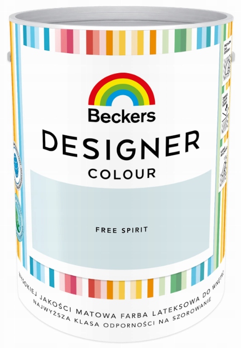 Beckers Designová Barva 5L Matná Bez Lihoviny