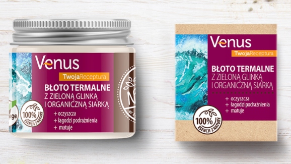 

Venus Nature 50g błoto termalne z zieloną glinką
