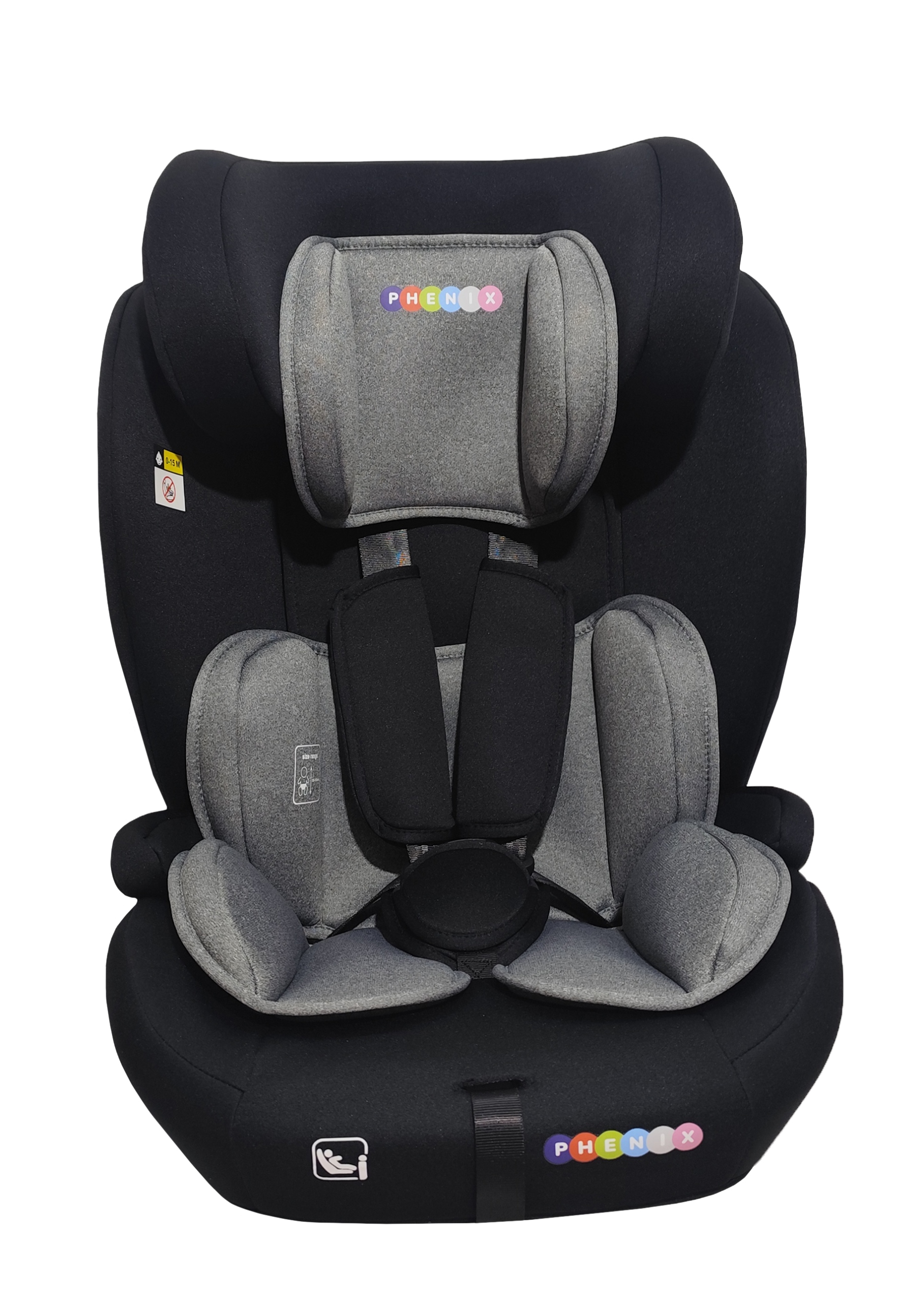 PHENIX Fotelik samochodowy Velli 76-150cm I-size 9-36kg