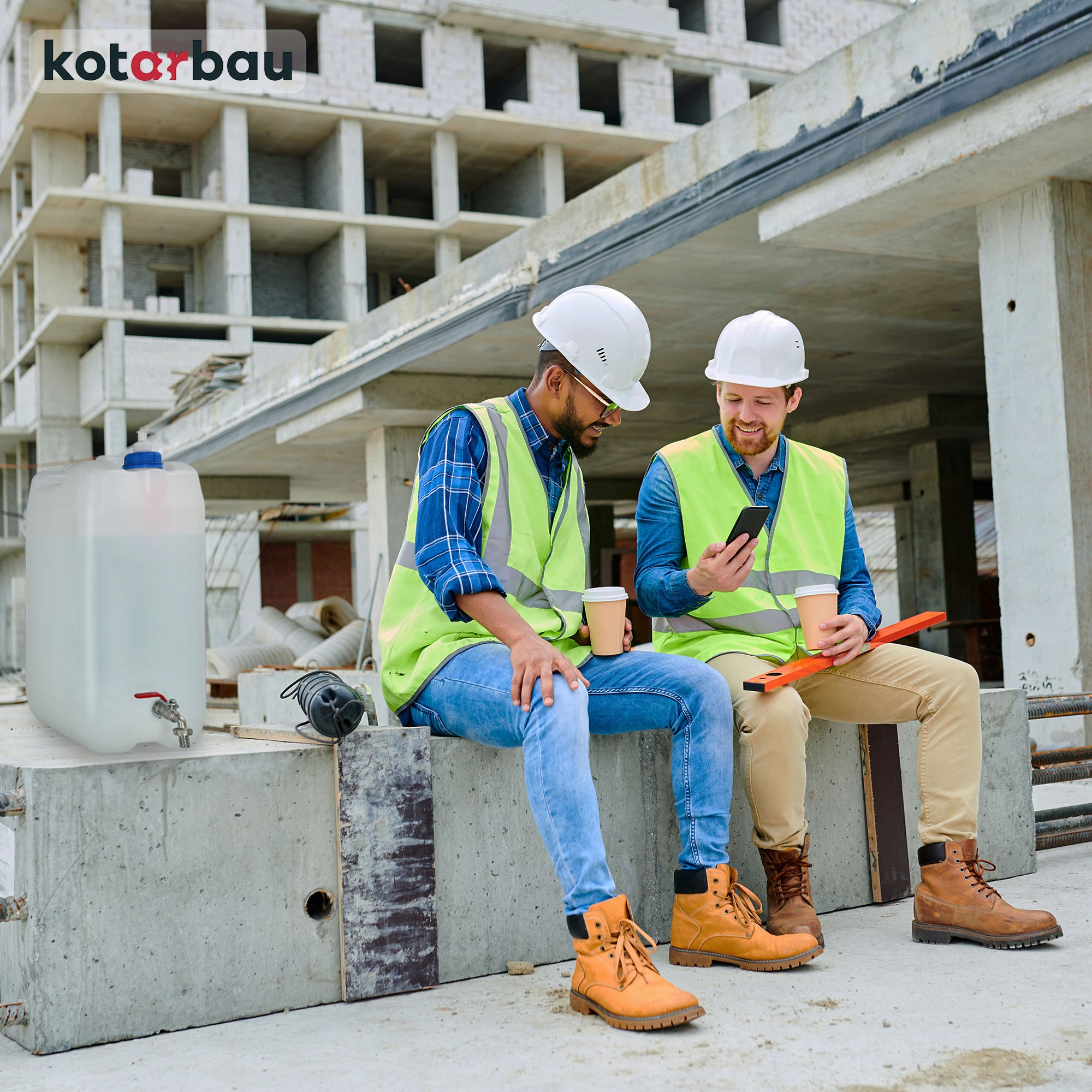 KANISTER NA WODĘ PLASTIKOWY BANIAK ZBIORNIK POJEMNIK PŁYNY 30 L + DOZOWNIK Marka Kotarbau