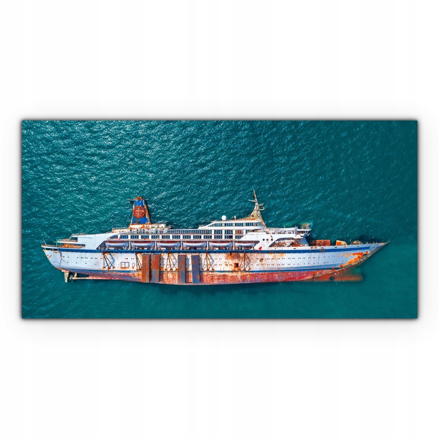

Canvas do sypialni 120x60 Statek Morze Krajobraz