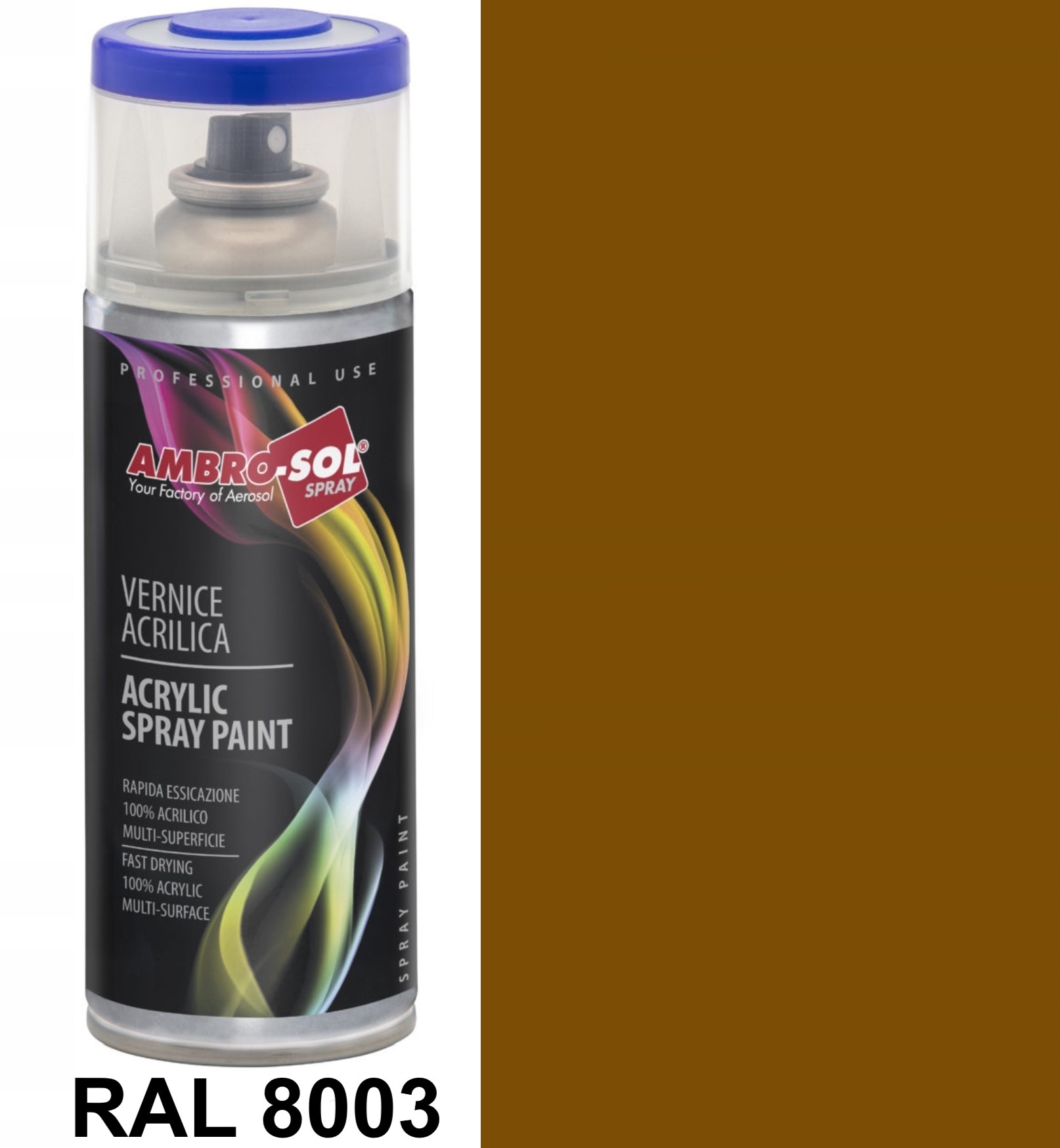 

8003 Ral Lakier Akrylowy Farba Spray Ambrosol