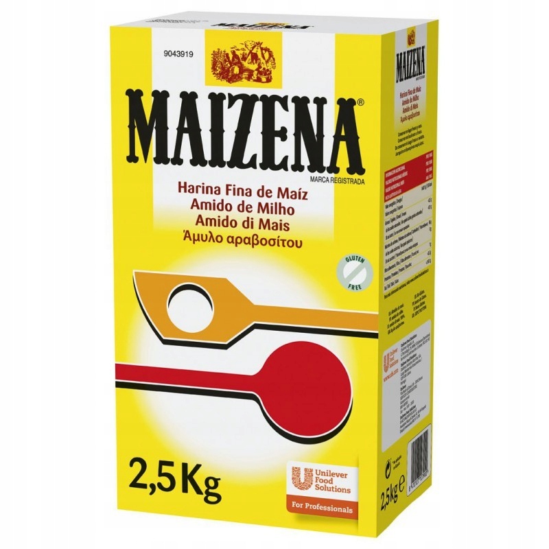 Kukuřičný škrob Maizena 2,5 kg
