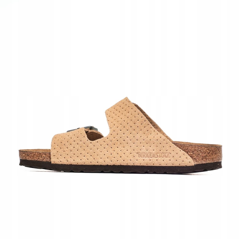 Klapki Birkenstock Arizona LEVE Dotted New Beige 1027066 40 Oryginalne opakowanie producenta pudełko