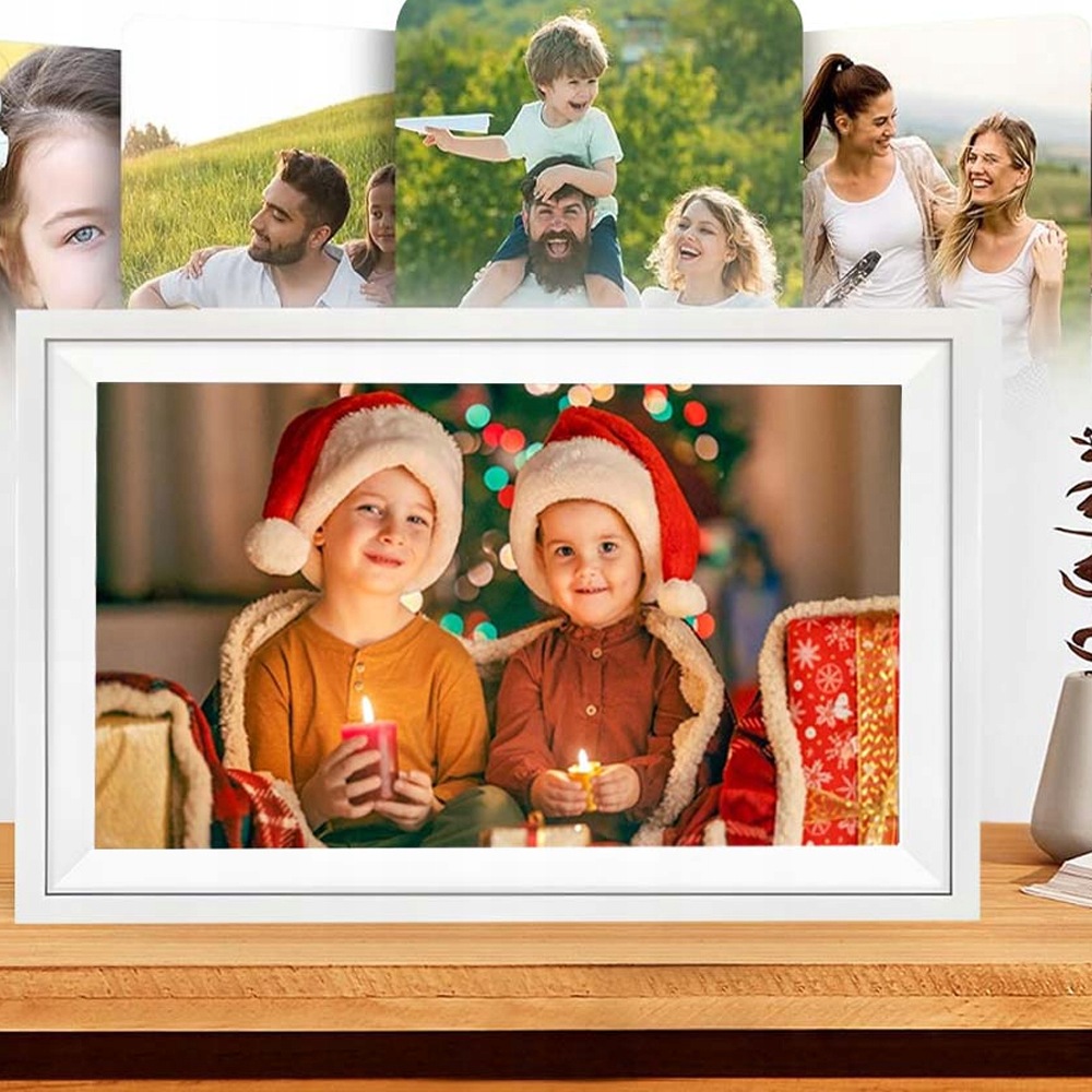 32GB rámeček na fotografie a videa s mobilní aplikací, dárek