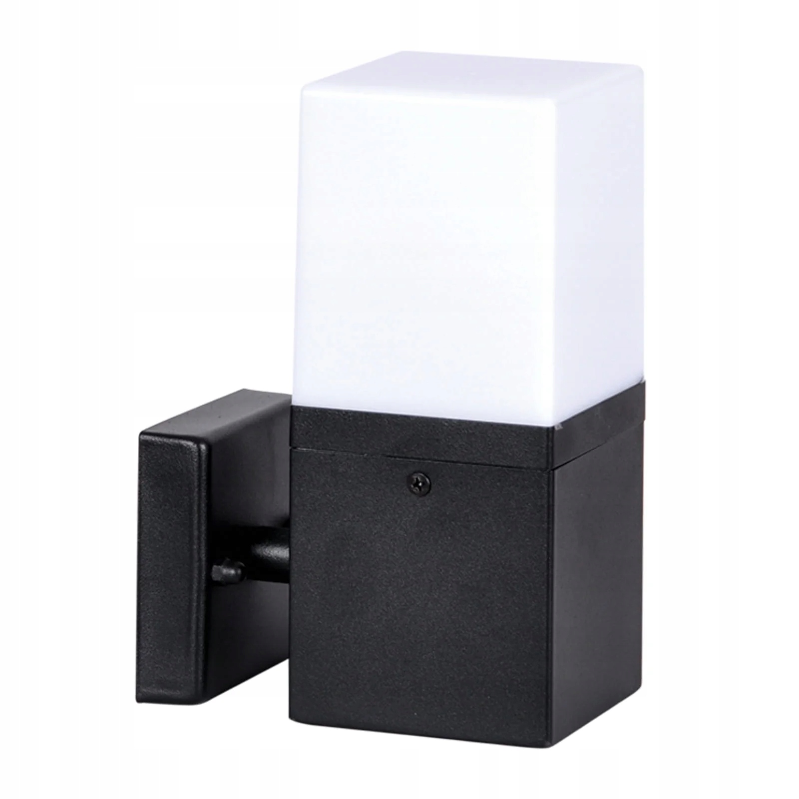 Černé venkovní nástěnné svítidlo Kaja Geneva K-8140 E27 IP44 60W