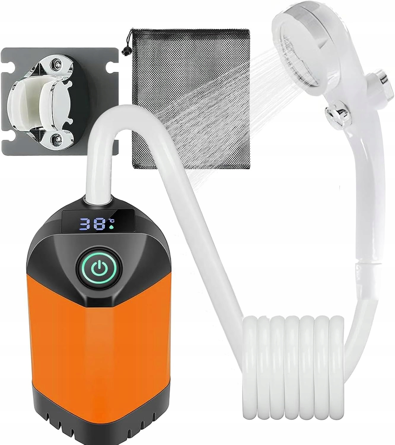 Přenosný Turistický Kempingový Automobilový Sprchový Kout Na Akumulátor 4800 mAh