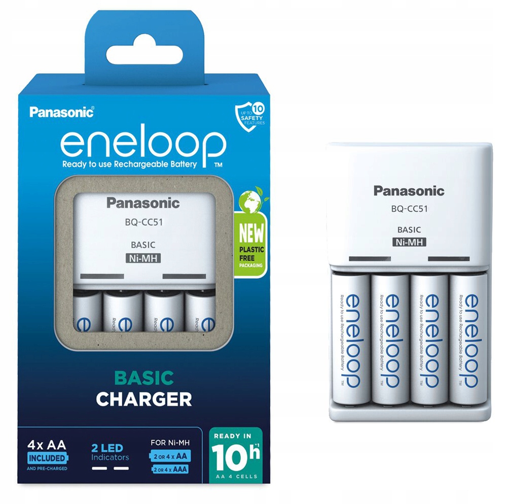 ŁADOWARKA ENELOOP 4X AA 4X AAA + 4X AA ENELOOP 2AH EAN (GTIN) 5410853063896