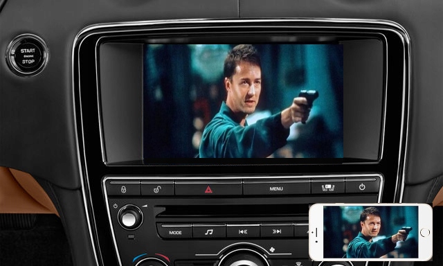 JAGUAR CARPLAY XE / XF / XJ / F-PACE / F-TYPE Złącza USB