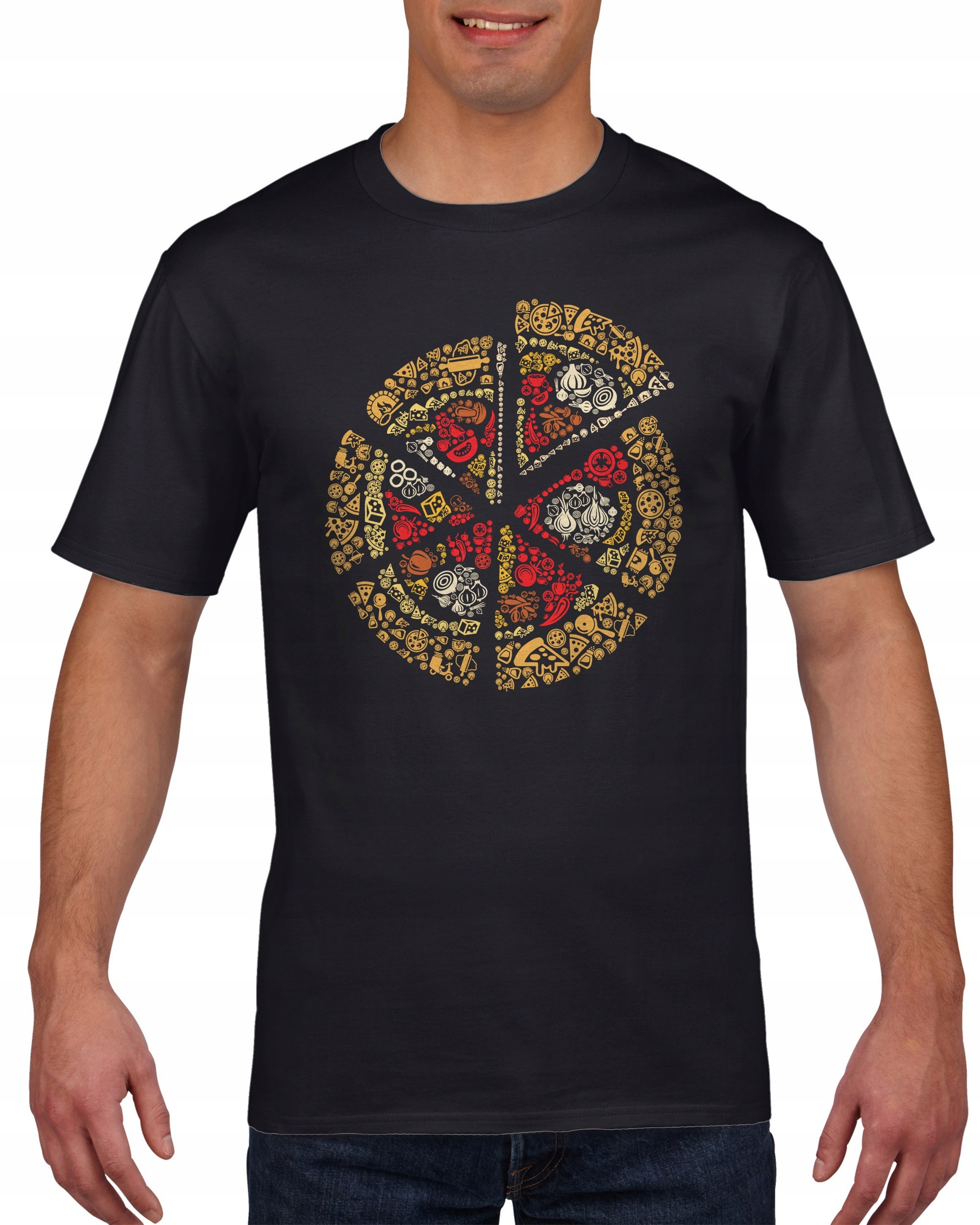 

Koszulka męska Pizza c XL