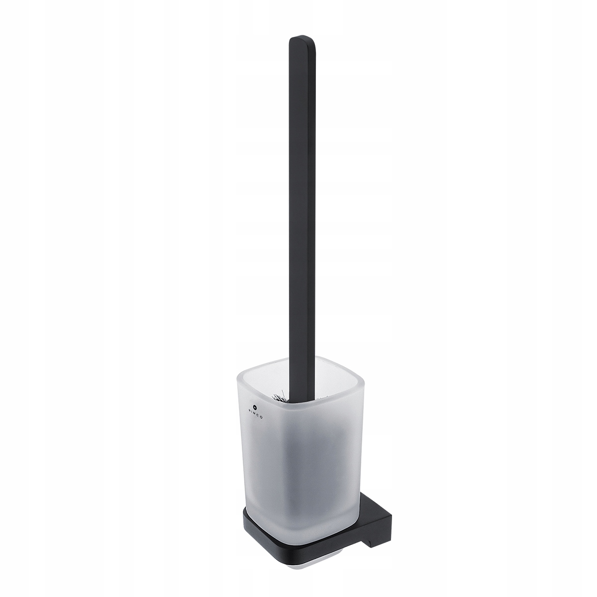 Nimco Maya Čierna Wc kefa, Wc kefa, sklenená nádoba Mac 29094CN-HR-90_