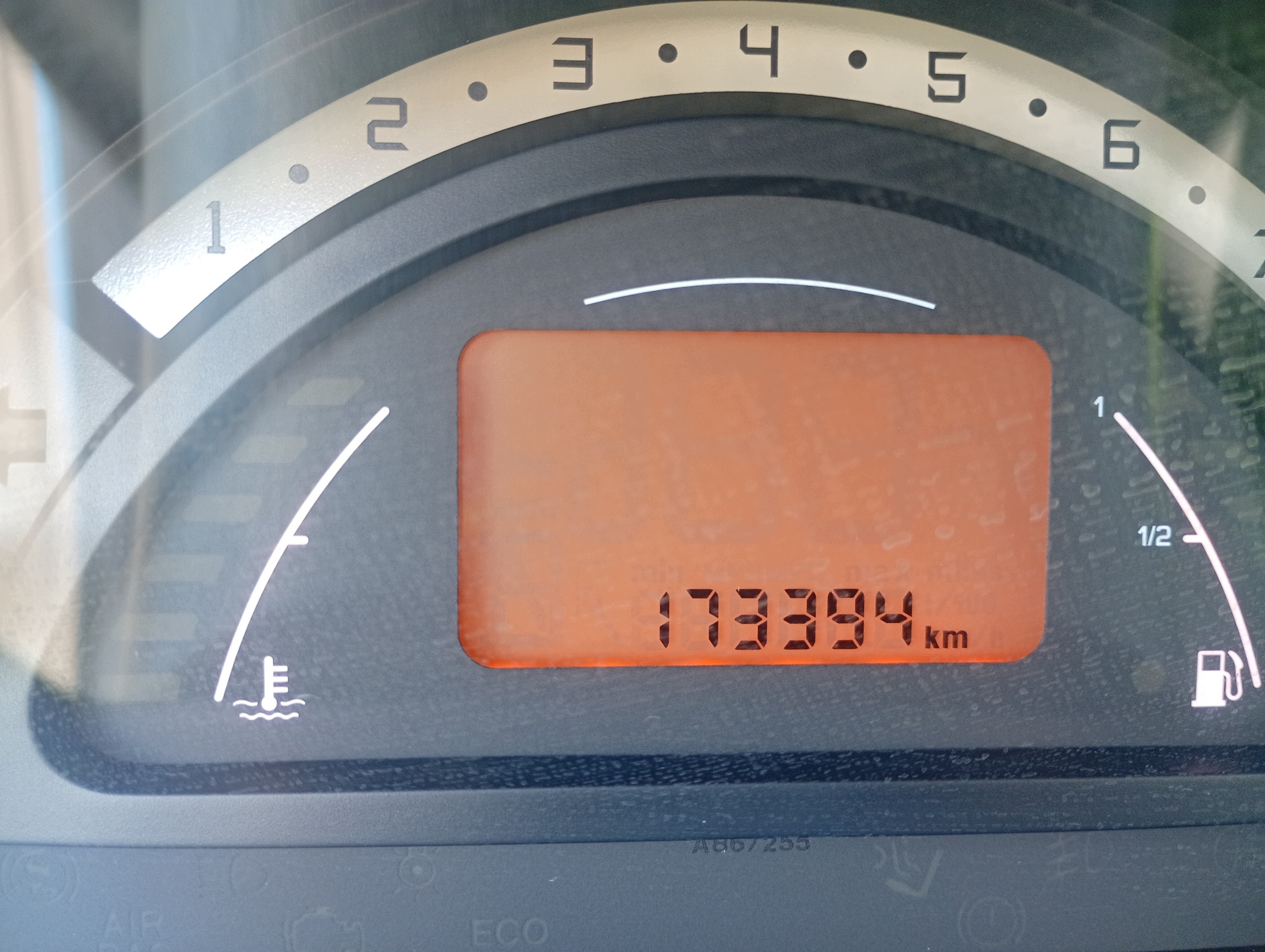 dials dials tachometer Citroen C3 02-10 1.4 PRZEBIEG 173394km