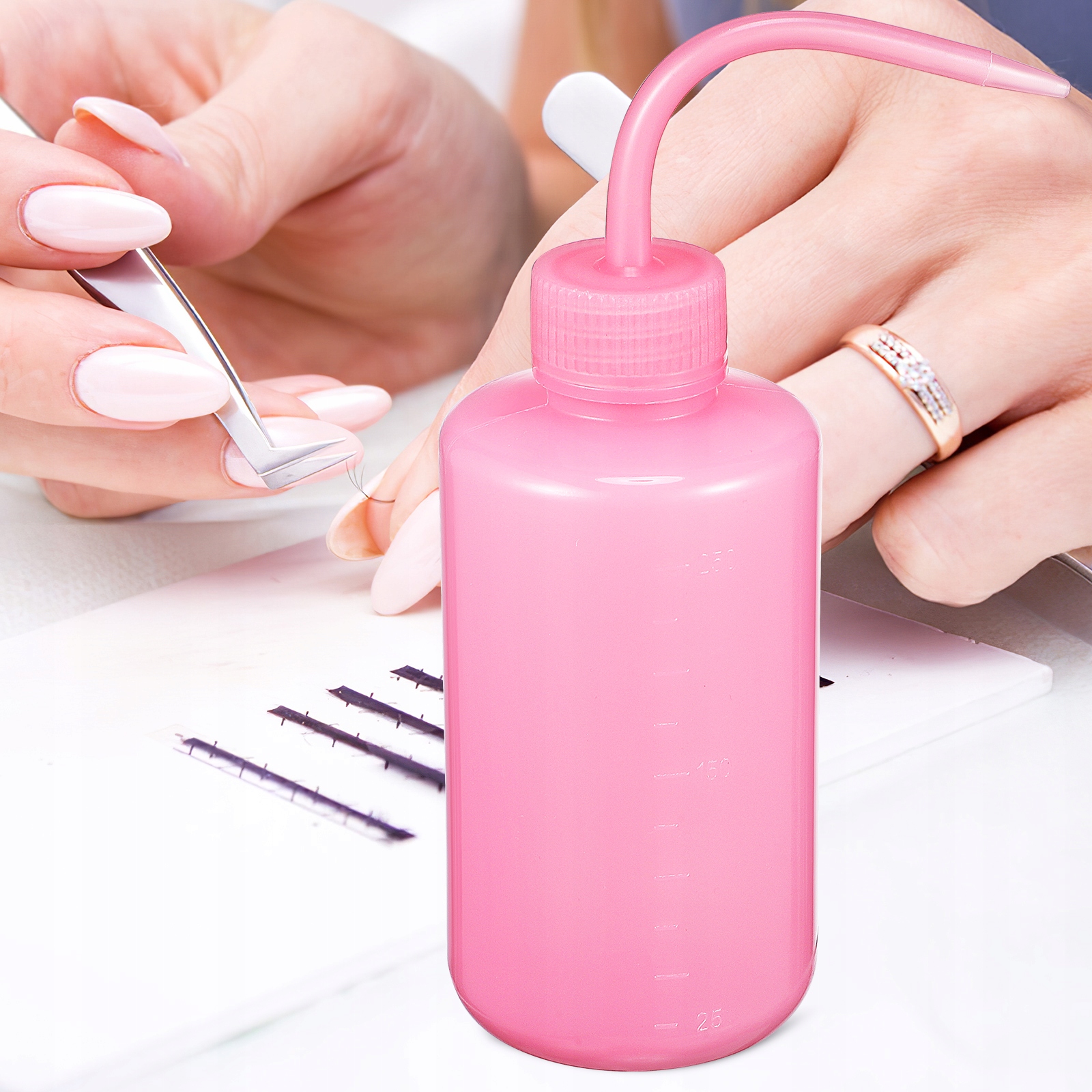 Butelki do Płukania Rzęs Clean 2 Szt Marka inna marka