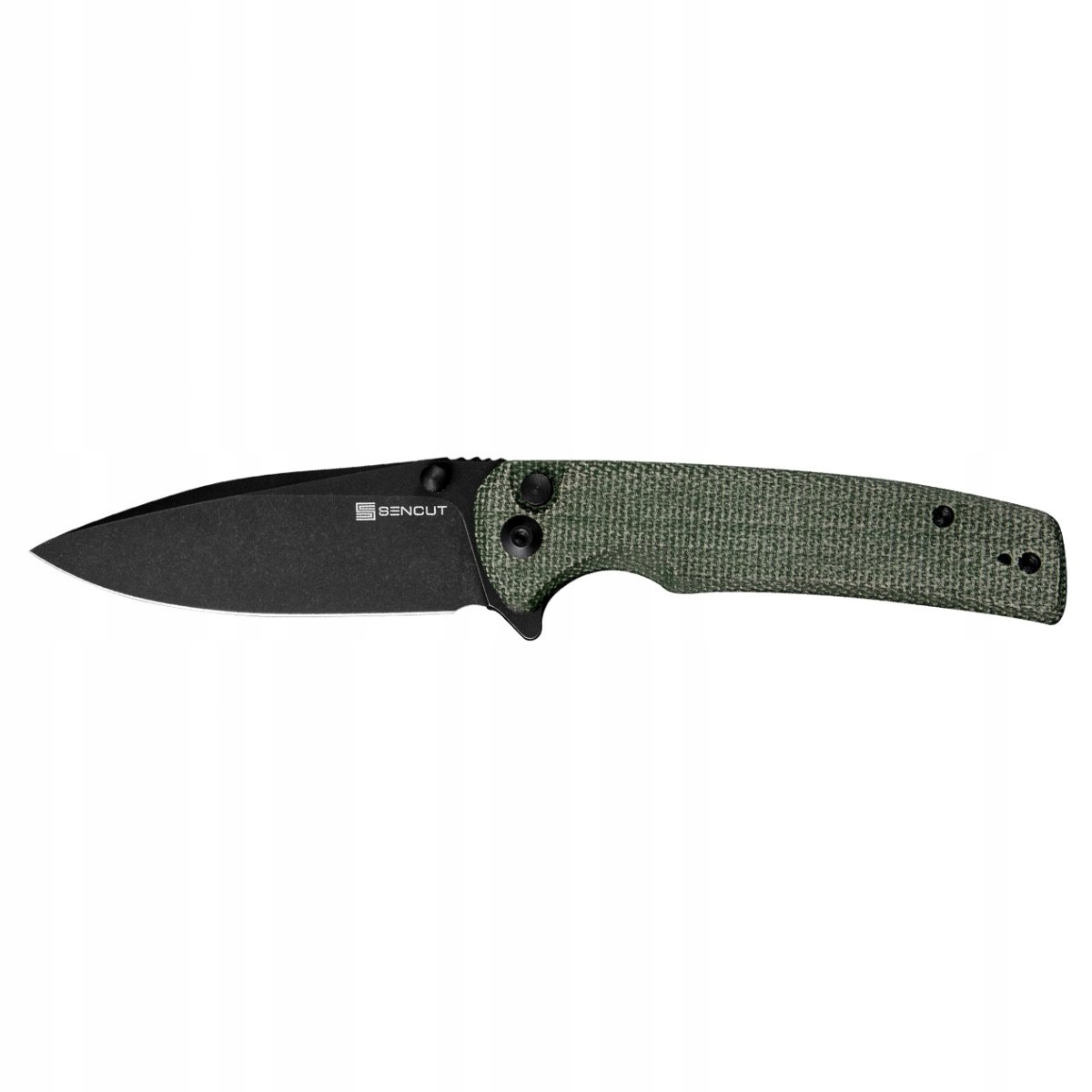 Nůž Sencut Sachse Edc ocel 9Cr18MoV rukojeť micarta Green