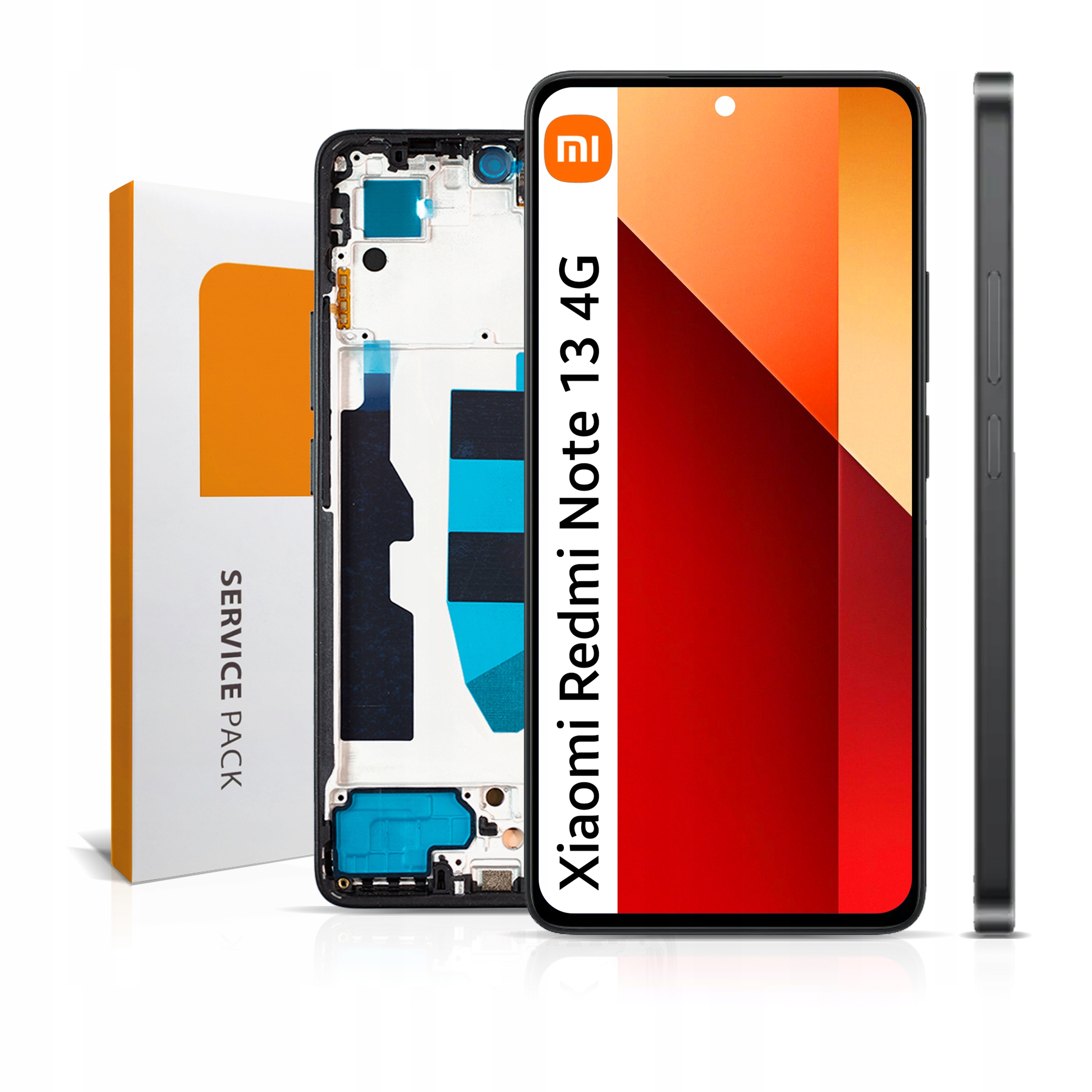 23129RAA4G LCD pre Redmi Note 13 4G Displej Rámček Matrica Originál Zila