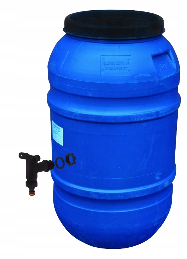 BECZKA BECZKI NA WODĘ 220L + KRANK