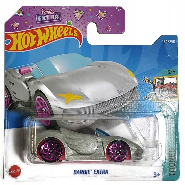 

Hot Wheels Barbie Extra Tooned 2022 Cabriolet