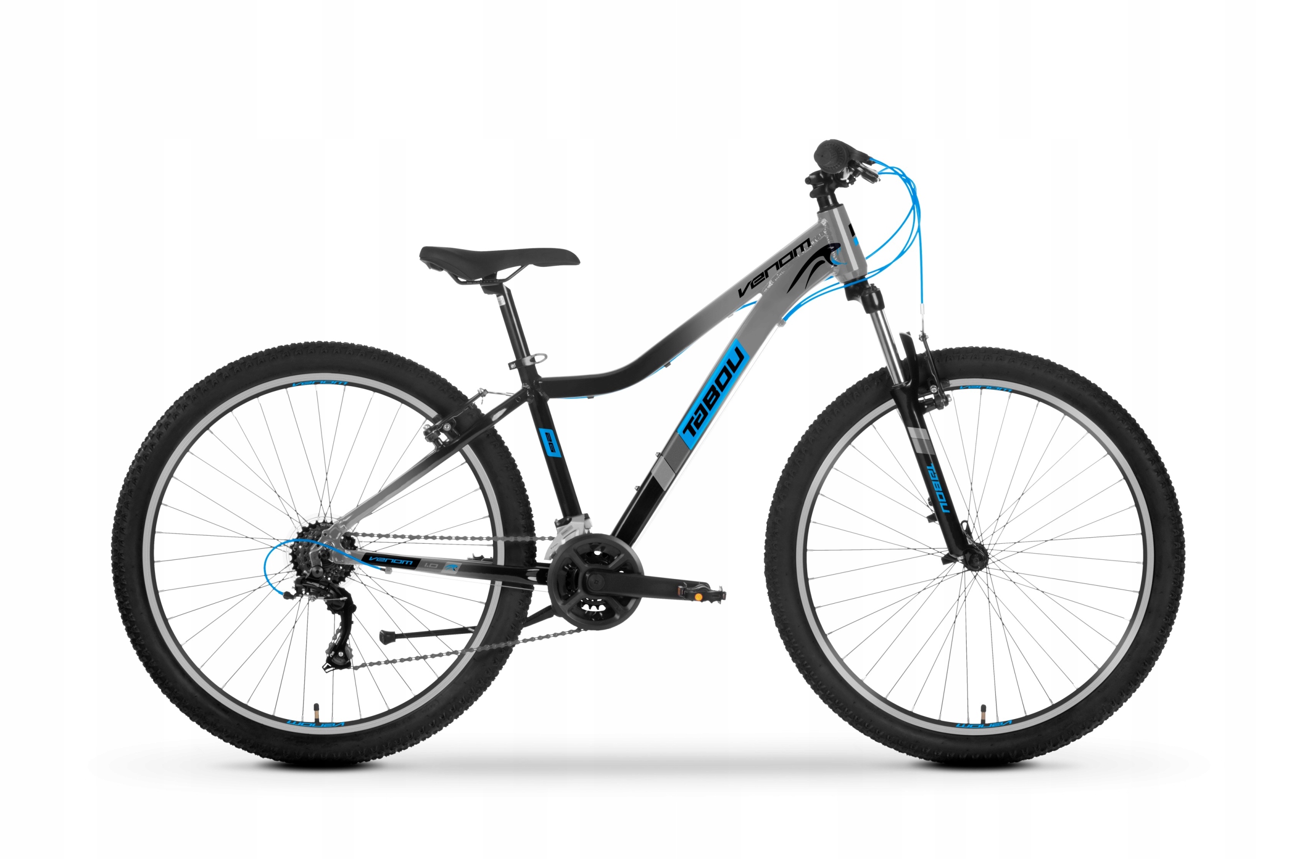 Rower Mtb Tabou Venom 1.0 koła 27,5" rama 15" szaro-niebieski 2025!!