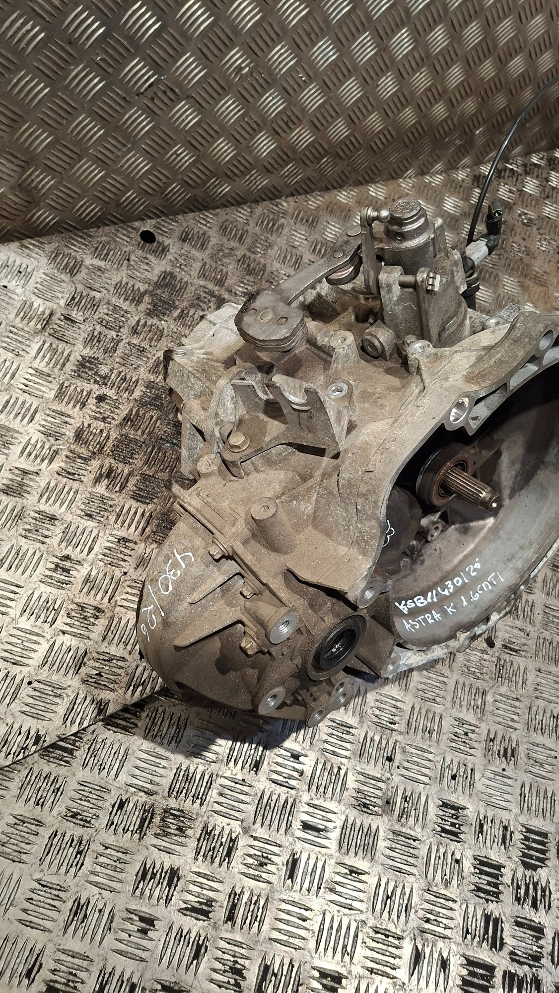 gearbox, OPEL ASTRA K 1.6CDTI