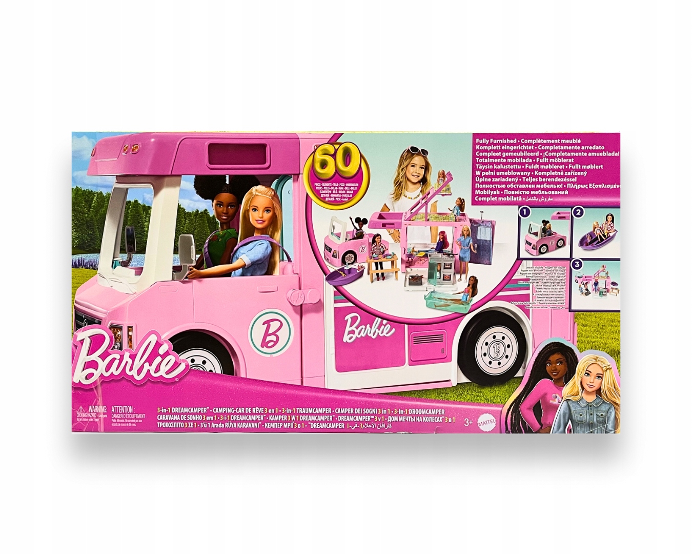 Барби Вагончик 3 в 1 GHL93