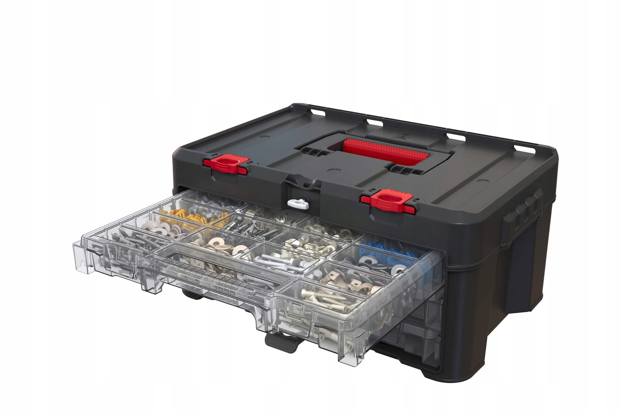 Keter Zestaw Organizerów narzędzi Stack'N'Roll x3 EAN (GTIN) 7290112636652