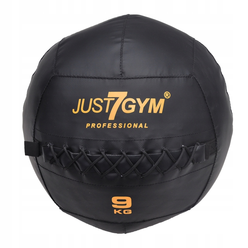 PIŁKA WALL BALL PREMIUM 9KG LEKARSKA JUST7GYM