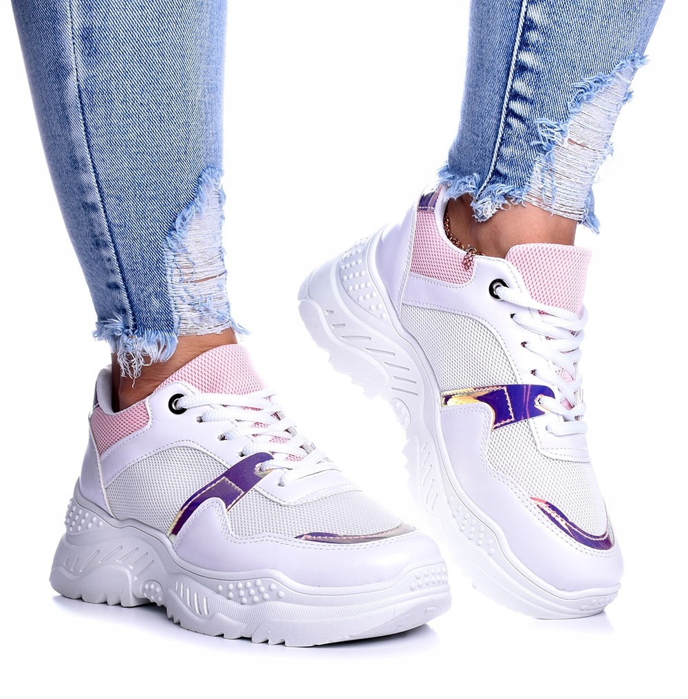 

Buty Damskie Adidasy na koturnie Geris r40 +gratis