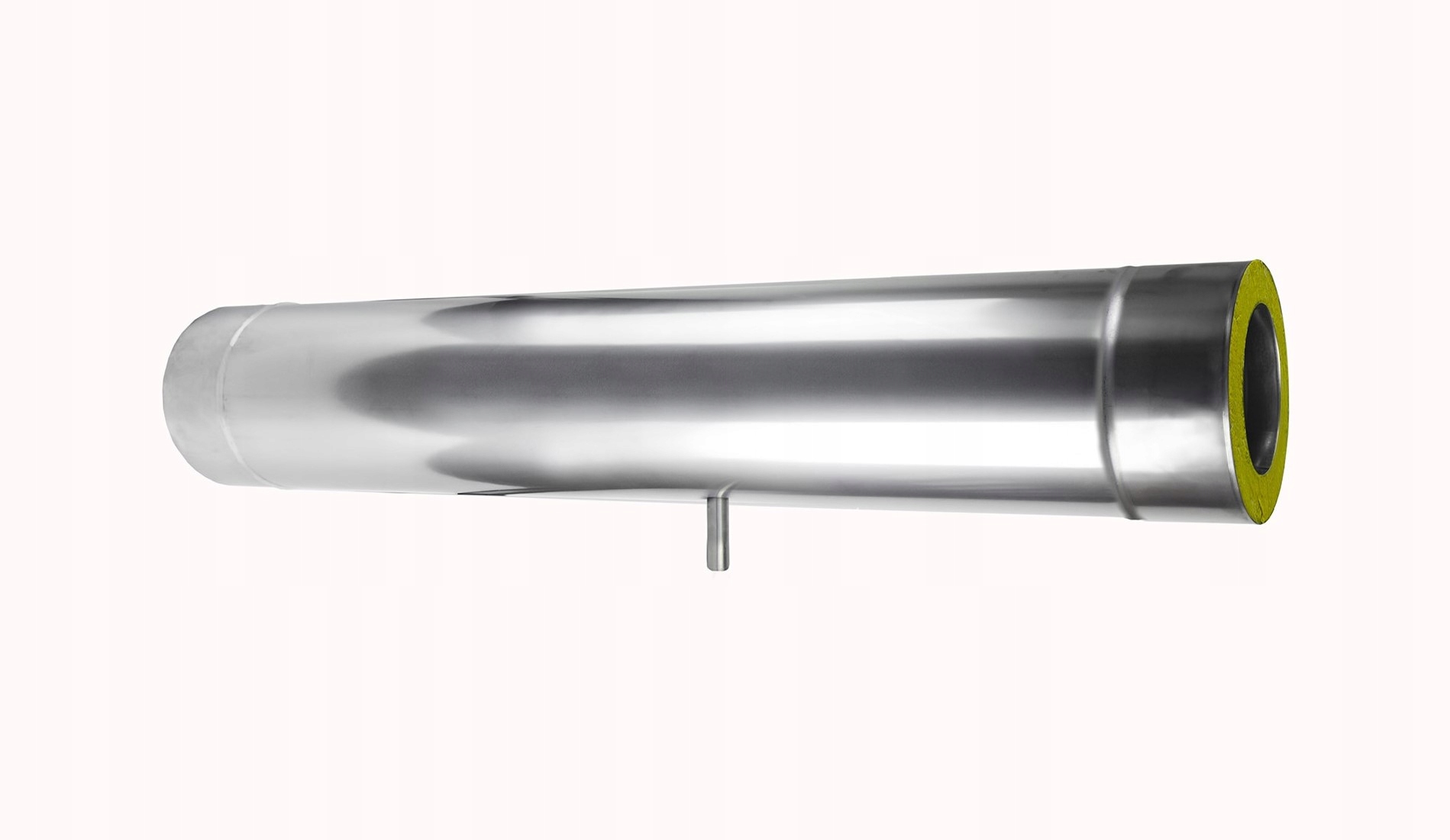 Kzd Trubka izolovaná, kyselinovzdorná, průměr 160 1 m, 0,8 mm, s odkapávačem, komín